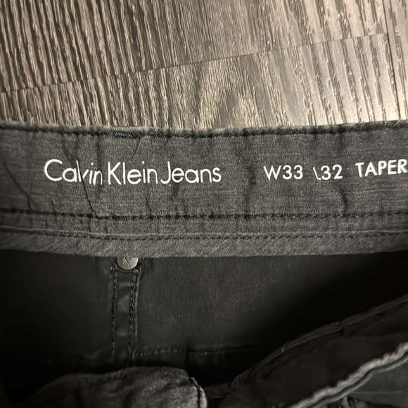 🍍Calvin Klein Taper jeans 🍍SZ 33/32 - Picture 2 of 4